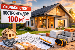 Дом 100 квадратов без финансовых ям