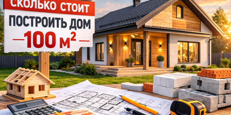 Дом 100 квадратов без финансовых ям