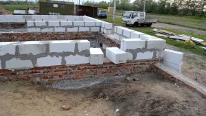 Строительство дома из газобетона