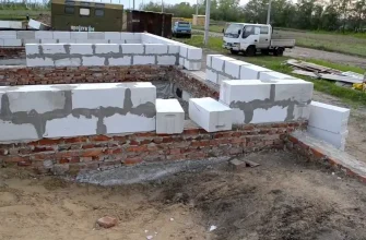 Строительство дома из газобетона